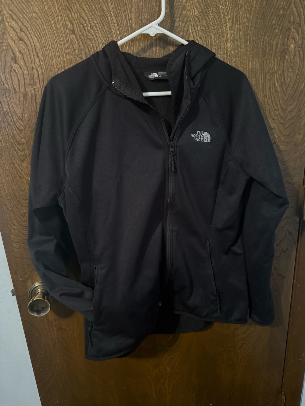The North Face Black Hooded Softshell Jacket